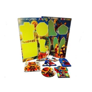 Imagem de Super Jogo das Sombras para crianças com Baixa Visão Herois Atipicos -