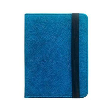 Imagem de Capa Case Novo Kindle Paperwhite 10ªth Hibernação - Azul Texturizado -