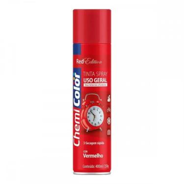 Imagem de Spray Chemicolor Vermelho 400Ml/250G. - BASTON, Vermelho