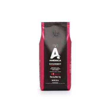 Imagem de Café Torrado em Grão América Gourmet 1kg - CAFÉ AMÉRICA
