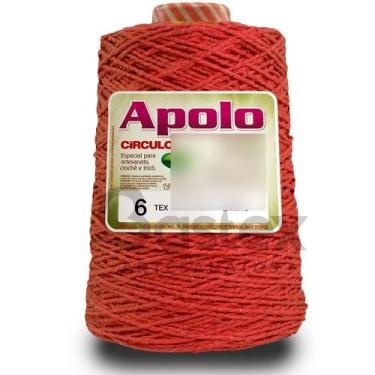Imagem de Linha Barbante Apolo 85% Algodão Para Artesanato Cores Crochê Tricô - 