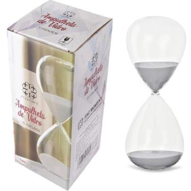 Imagem de Ampulheta de Vidro 5 Minutos Areia Timer Relógio Decoração - Moment, P