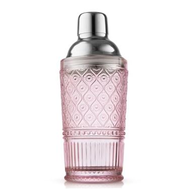 Imagem de Godinger Coqueteleira, Martini, coqueteleira de vidro – 500 ml, coleção Claro, rosa