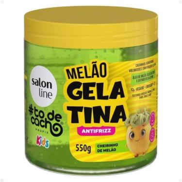 Imagem de Gelatina Antifrizz Salon Line Kids todecacho Melão 550g