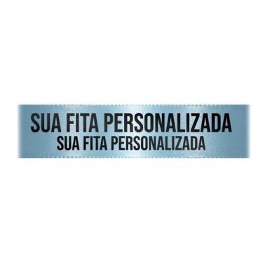 Imagem de Fita de Cetim Personalizada CFS007 - 30mm X 45metros - Azul Bebê 212 -