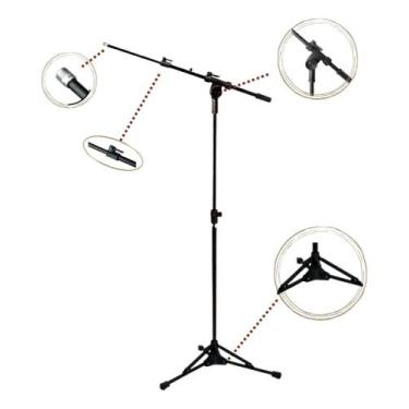 Imagem de Pedestal Suporte Microfone Rmv Psu0090 Tradicional