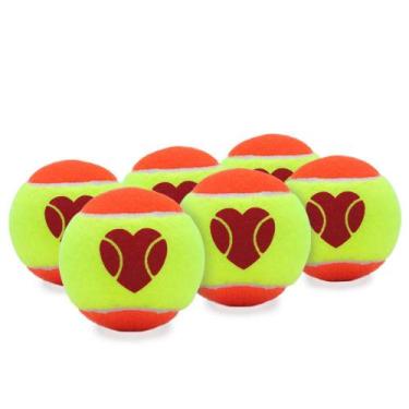 Imagem de Bola de Beach Tennis Sexy I Love Pack com 06 Bolas