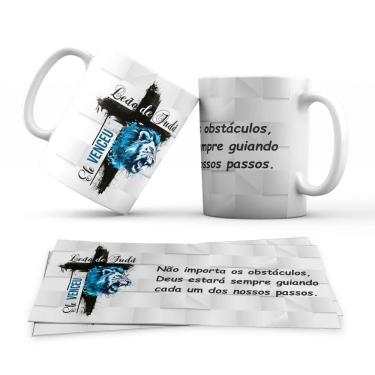 Imagem de Caneca Personalizada Evangelica Leão de Juda