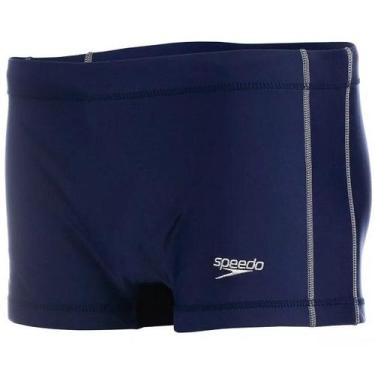 Imagem de Sunga Boxer Hidroshort Contrast Speedo, Marinho, M