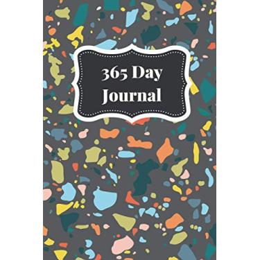 Imagem de 365 Day Journal - One Page A Day | Unlined | Undated | 6x9 Daily Dairy | Colorful Abstract Pattern Cover: Daily Diary for 365 days of Journaling. Gift for Family and Friends