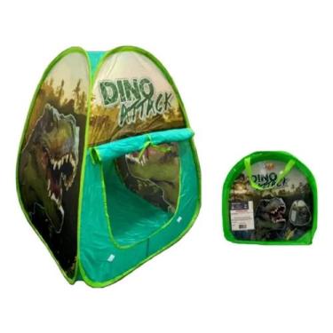 Imagem de Tenda Barraca Toca Infantil Dobrável Dinossauro - Pop Brinquedos - POP