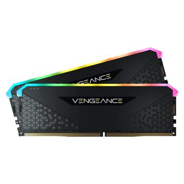 Imagem de Memória Ram Vengeance Rgb Rs Color Preto  16gb 2 Corsair Cmg16gx4m2d3600c18