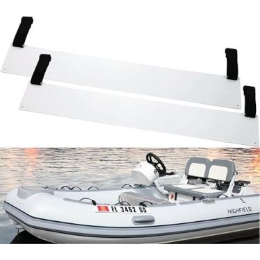Imagem de Hardline Products Placa adesiva de registro para bote inflável, barco ou tenda com tiras ajustáveis de nylon com gancho e laço - 12-5064