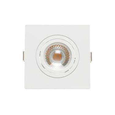 Imagem de Spot de Embutir Quadrado Dicróica Branco Save Energy, Branco