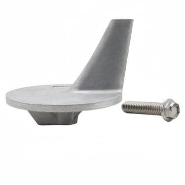 Imagem de HeuroFosh 46399A1 Ânodo de aba de acabamento de alumínio para motores de popa MerCruiser Alpha one e motores de popa Mercury Mariner substitui 822777Q1 822777A1 Sierra 18-6014A