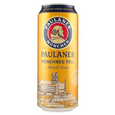 Imagem de Cerveja Alemã Paulaner Munchner Hell Lager LT 500ml