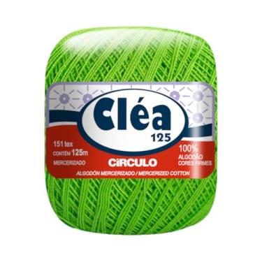 Imagem de Linha Cléa 125m 19g Lisas 5947 VERDE-CÍTRICO