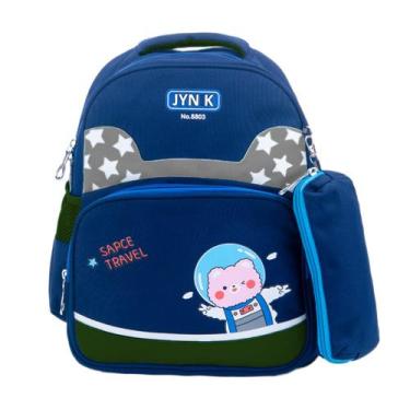 Imagem de Mochila Infantil Escolar Mochila Creche Menino Menina Mochila Com Esto