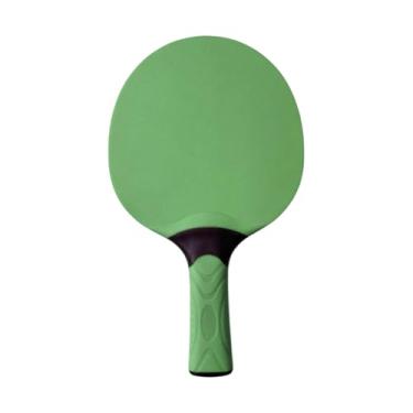 Imagem de menolana Ping Pong Paddle, Patdle de tênis de mesa, portátil, resistente ao clima, raquete de tênis de mesa de nível profissional para prática para iniciantes, Verde