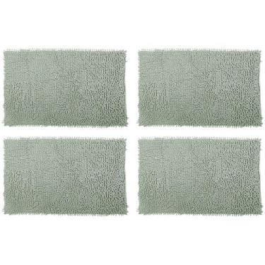 Imagem de Kit 04 Tapete Bolinha 38x58cm - Rozac, Fendi