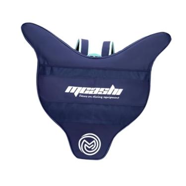 Imagem de Deevoka Bola de bolsa de barbatana de nadar monofin bolsa de bolsa de bolsa de bolsa de sereia de mochila Fin Backpack Scuba Sagre, Azul