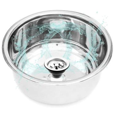 Imagem de Alto Brilho Cuba Inox p/ Salas Estética e Podologia  (30x15)