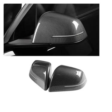 Imagem de Capa de espelho retrovisor de substituição compatível com Tesla Model 3 Y 2023 com pisca-pisca LED(MY-PR19CF)
