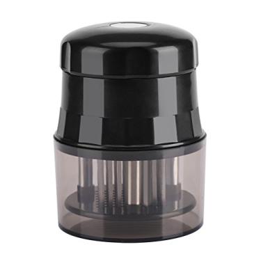 Imagem de Amaciador de carne amaciador de carne de porco amaciador de carne com 54 lâminas de aço inoxidável para chefs profissionais e cozinheiros domésticos preto 8 x 8 x 10 cm