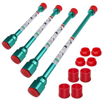 Imagem de TUDUD 4 peças hastes de extensão de ponta de pistola de pulverização sem ar varinha de pintura em spray, 20 cm, 25 cm, 30 cm, 50 cm
