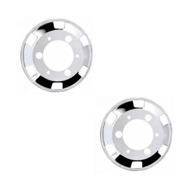 Imagem de Calota Mb Accelo Dianteira Aro 17,5 Americana Aberta Par - Bepo