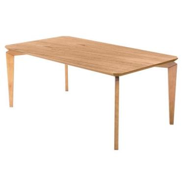Imagem de Mesa de Jantar 160x90cm Gardênia em Madeira de Reflorestamento - Decor