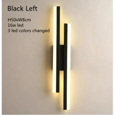 Imagem de Lâmpada De Parede LED De Linha De Cobre Com Sombra Acrílica Iluminação