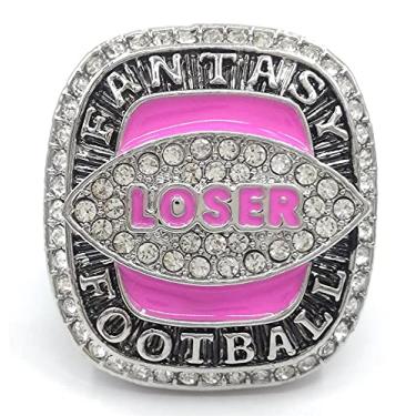 Imagem de Fantasy Carnival Anel Troféu Do Campeonato Perdedor De Futebol Fantasia, Prêmio Último Lugar Para A Liga (Caixa Papel, 9)