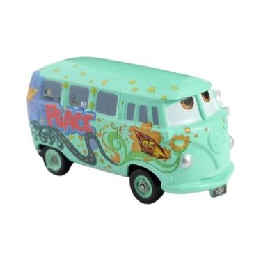 Imagem de Disney Pixar Cars Lightning McQueen Mater Diecast Toy Car 155 Scale Ra