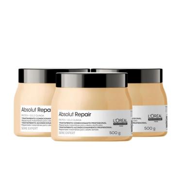 Imagem de L'Oréal Professionnel Absolut Repair Gold Quinoa Kit 3 Máscara 500g