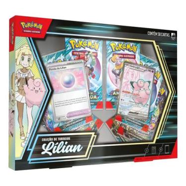 Imagem de Box Pokemon Coleção de Torneios Lílian Cartas Pokemon
