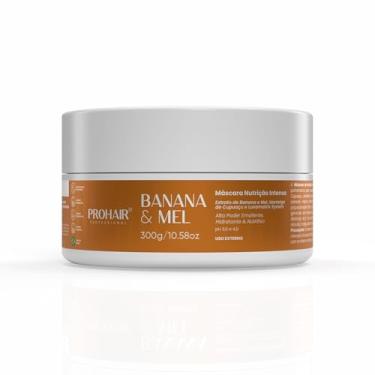 Imagem de Máscara Capilar Prohair Nutrição Intensa Banana e Mel 300G Cabelos Sedosos