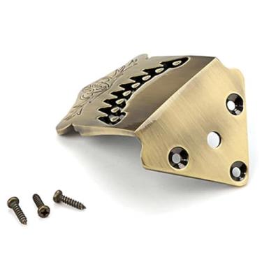 Imagem de 8 Mandolim da corda Tailipipient Metal Bandolin Guitar Substituição Durável Durável Design de penas de bronze para jogadores de bandolim de guitarra inclui parafusos
