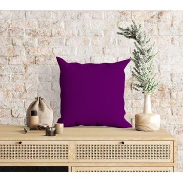 Imagem de Almofada Com Enchimento Lisa Violeta - Core Decore