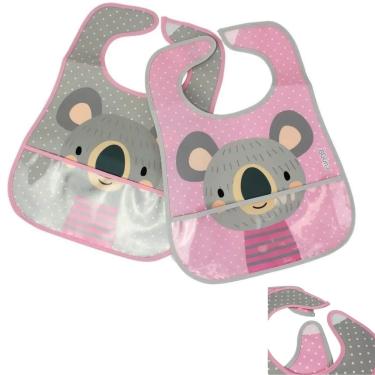 Imagem de BABADORES COM BOLSO COLETOR COALA - 2 UNIDADES - CLINGO