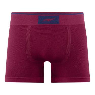 Imagem de Cueca Boxer Jacquard sem Costura Bordô Zee Rucci, GG