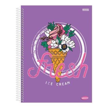 Imagem de Caderno espiral 200folhas - KBOM light