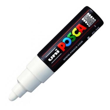 Imagem de Caneta Posca PC 7M branco Uni Ball