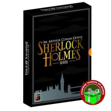 Imagem de Box Sherlock Holmes Pé da Letra Literatura Inteligência Emocional Auto