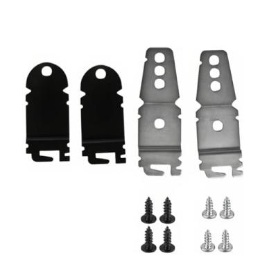 Imagem de Kit de suporte lateral para lava-louças 8212560 e 8269145 com parafusos de substituição para Whirlpool Kenmore KitchenAid Maytag Amana Jenn Air lava-louças