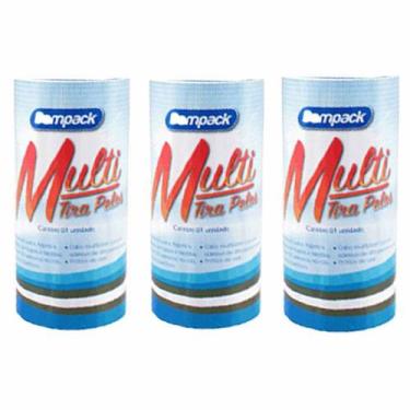 Imagem de Refil Rolo 50 Adesivos P Tira Pelos Bompack Kit 3 Unidades - VendasSho