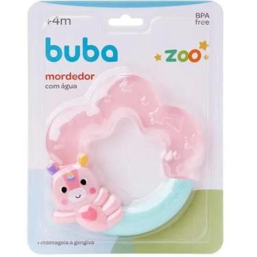 Imagem de Mordedor Massageador Gengiva Buba Zoo Unicornio Agua