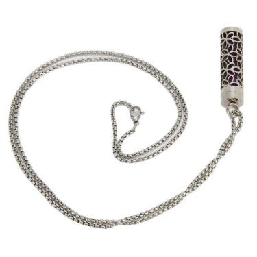 Imagem de Colar: difusor de óleo essencial Dioche, aço inoxidável