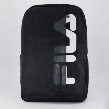 Imagem de Mochila Fila Cut Logo Letter Preto, Único