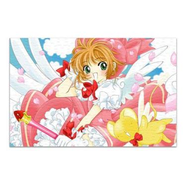 Imagem de Quebra Cabeça Sakura Card Captors Personalizado 120 Pç 002 - Pomps Gee